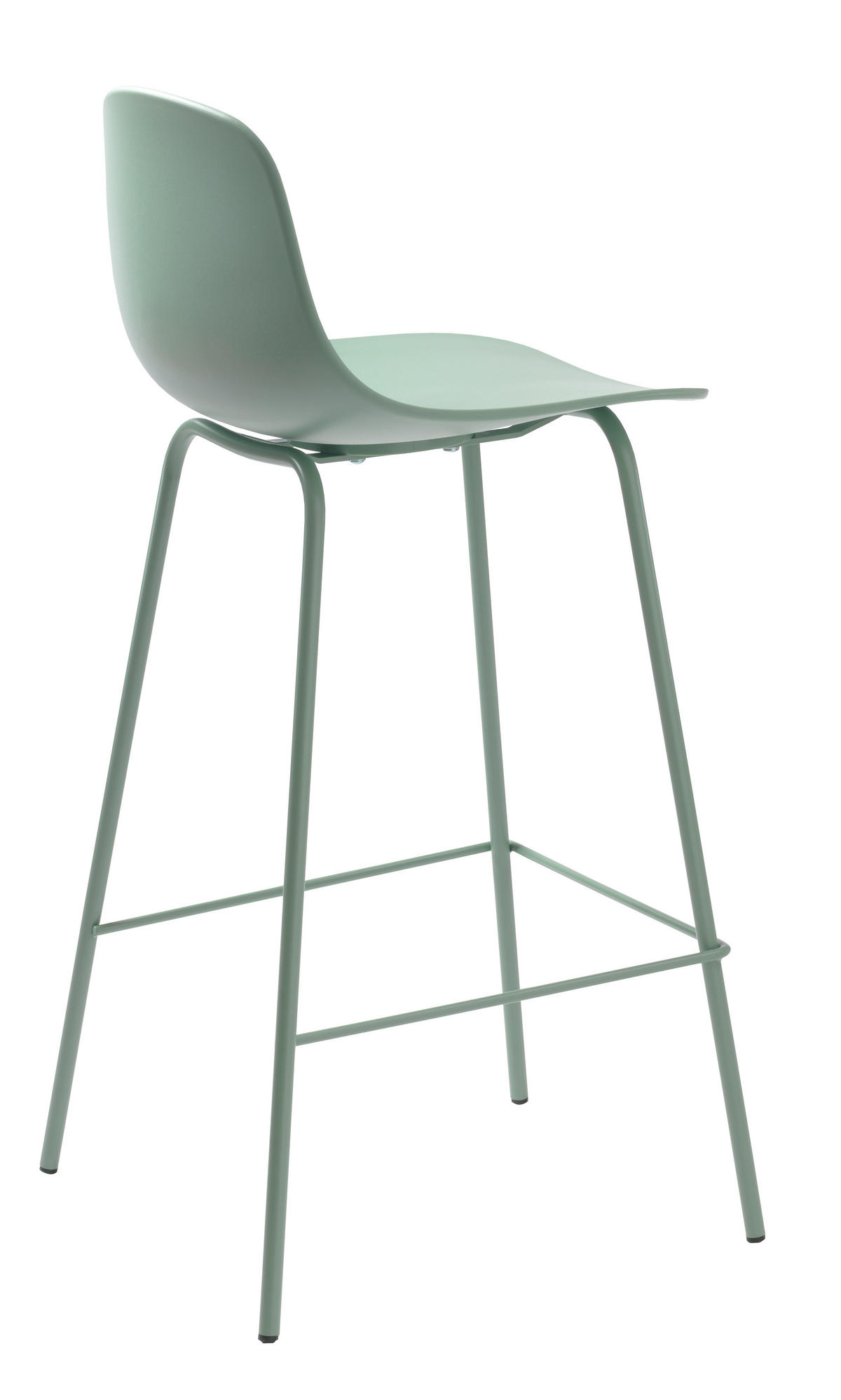 BARHOCKER Mintgrün abwischbar, Typenauswahl  - Mintgrün, Design, Kunststoff/Metall (41/93/48cm) - Boxxx
