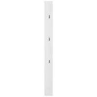 GARDEROBENPANEEL 12/150/2 cm  - Weiss, Design, Holzwerkstoff (12/150/2cm) - Livetastic
