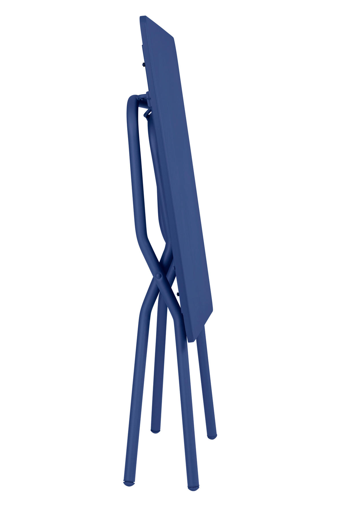 GARTENKLAPPTISCH 70/64/73 cm Metall rechteckig  - Blau, Basics, Metall (70/64/73cm) - Lafuma Mobilier