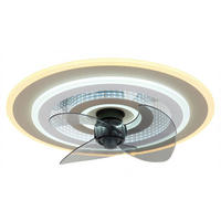 DECKENVENTILATOR - Sandfarben/Chromfarben, Design, Kunststoff/Metall (48/13cm) - Globo