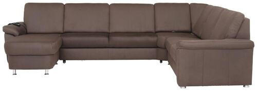 Beldomo System SEDACIA SÚPRAVA, textil, tmavohnedá