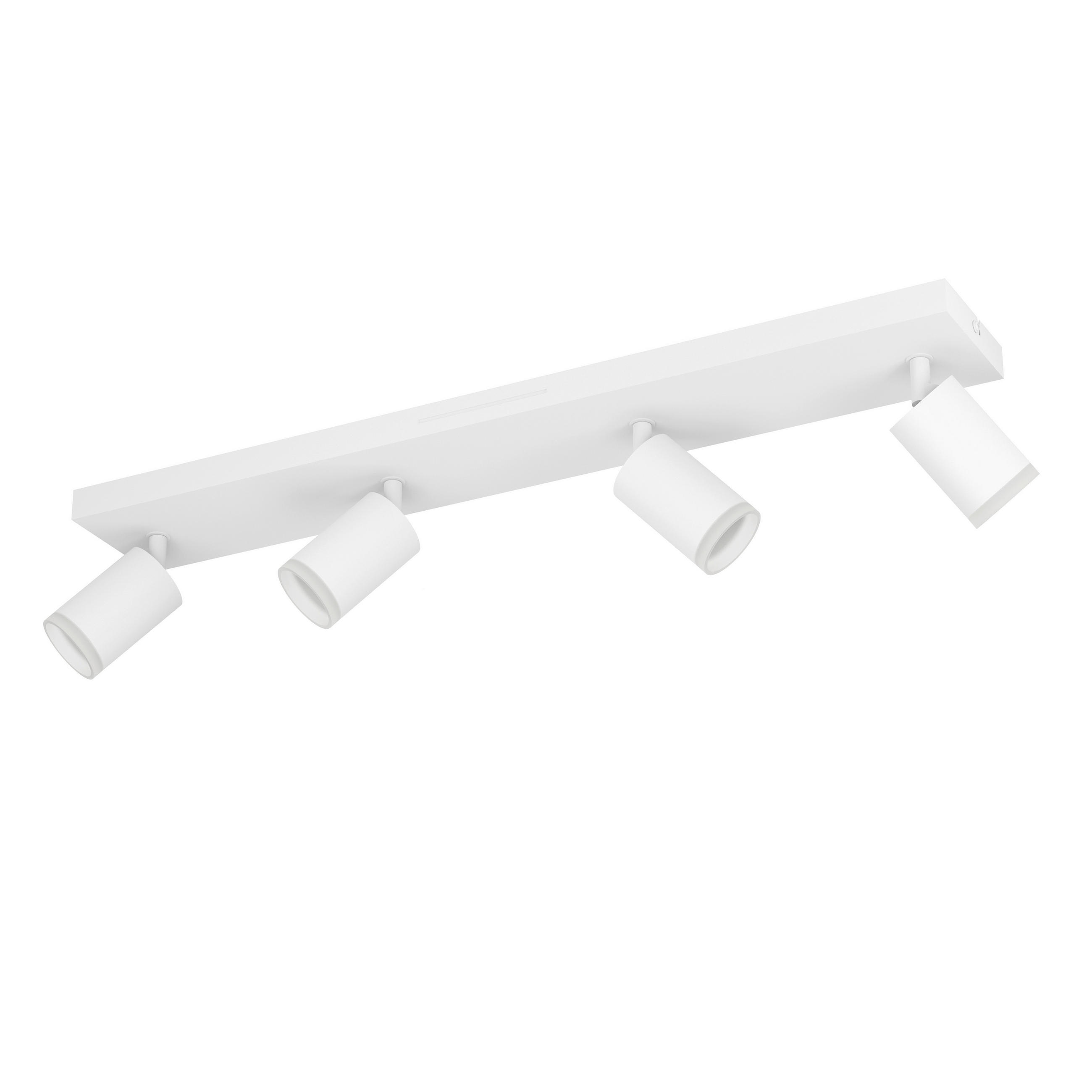 LED-DECKENSTRAHLER Melitello-Z 68,0/10,5/8,0 cm   - Weiß, MODERN, Metall (68,0/10,5/8,0cm) - Eglo