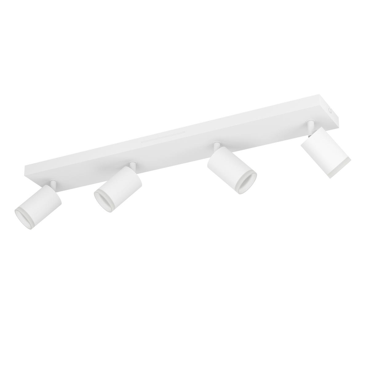 LED-DECKENSTRAHLER Melitello-Z 68,0/10,5/8,0 cm   - Weiß, MODERN, Metall (68,0/10,5/8,0cm) - Eglo