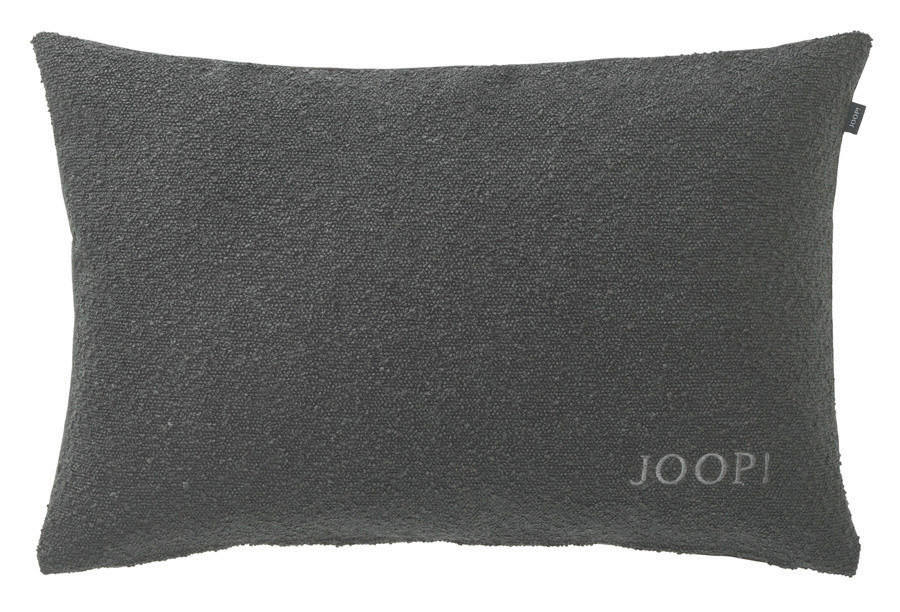 Joop! Kissenbezug J! Touch Anthrazit, Dunkelgrau 40x60 cm