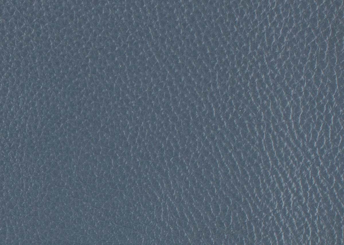 ARMLEHNSTUHL  in Stahl Echtleder pigmentiert  - Graublau/Schwarz, Design, Leder/Metall (65/91/63cm) - Dieter Knoll