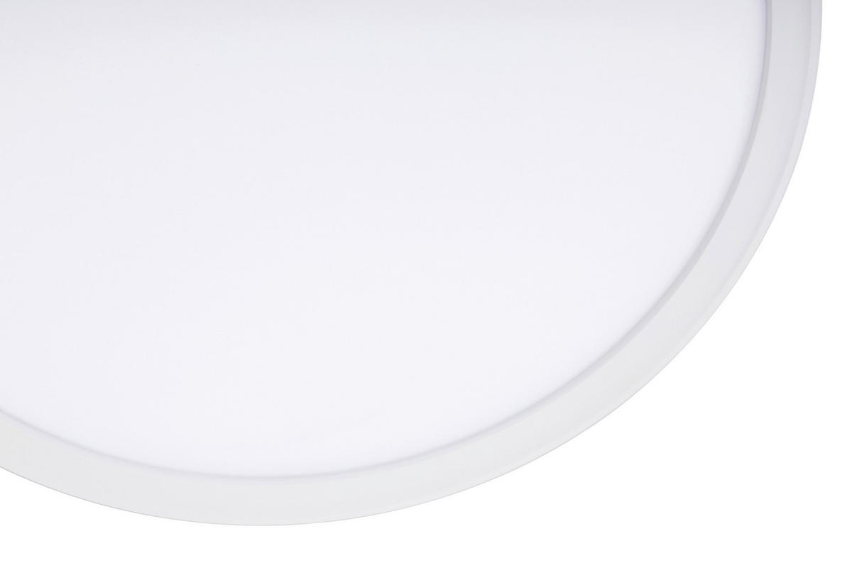 STROPNÍ LED SVÍTIDLO, 29,3/2,8 cm  - bílá, Basics, plast (29,3/2,8cm) - Novel