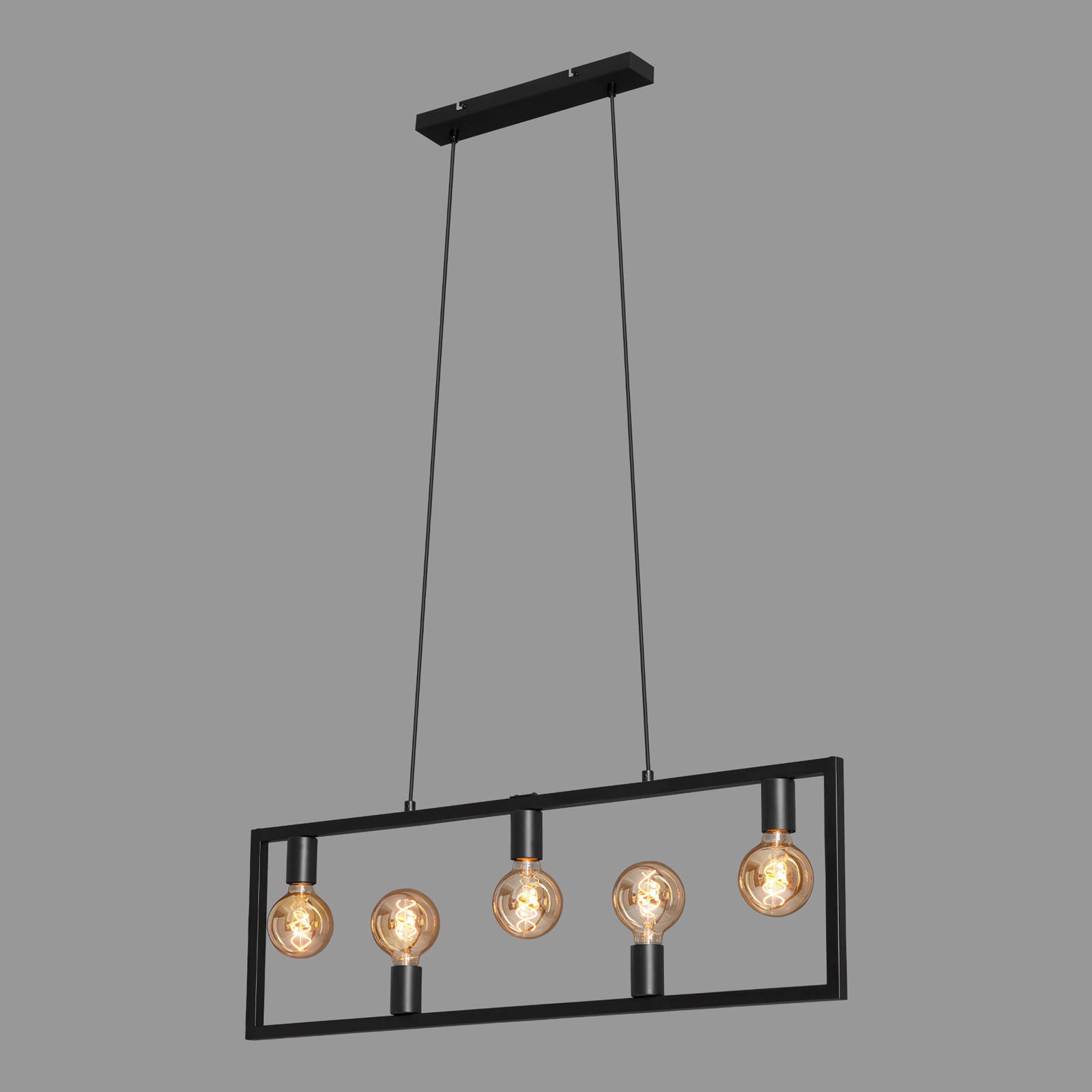 SVJETILJKA VISEĆA       Kotak  - crna, Trend, metal (98/150cm)