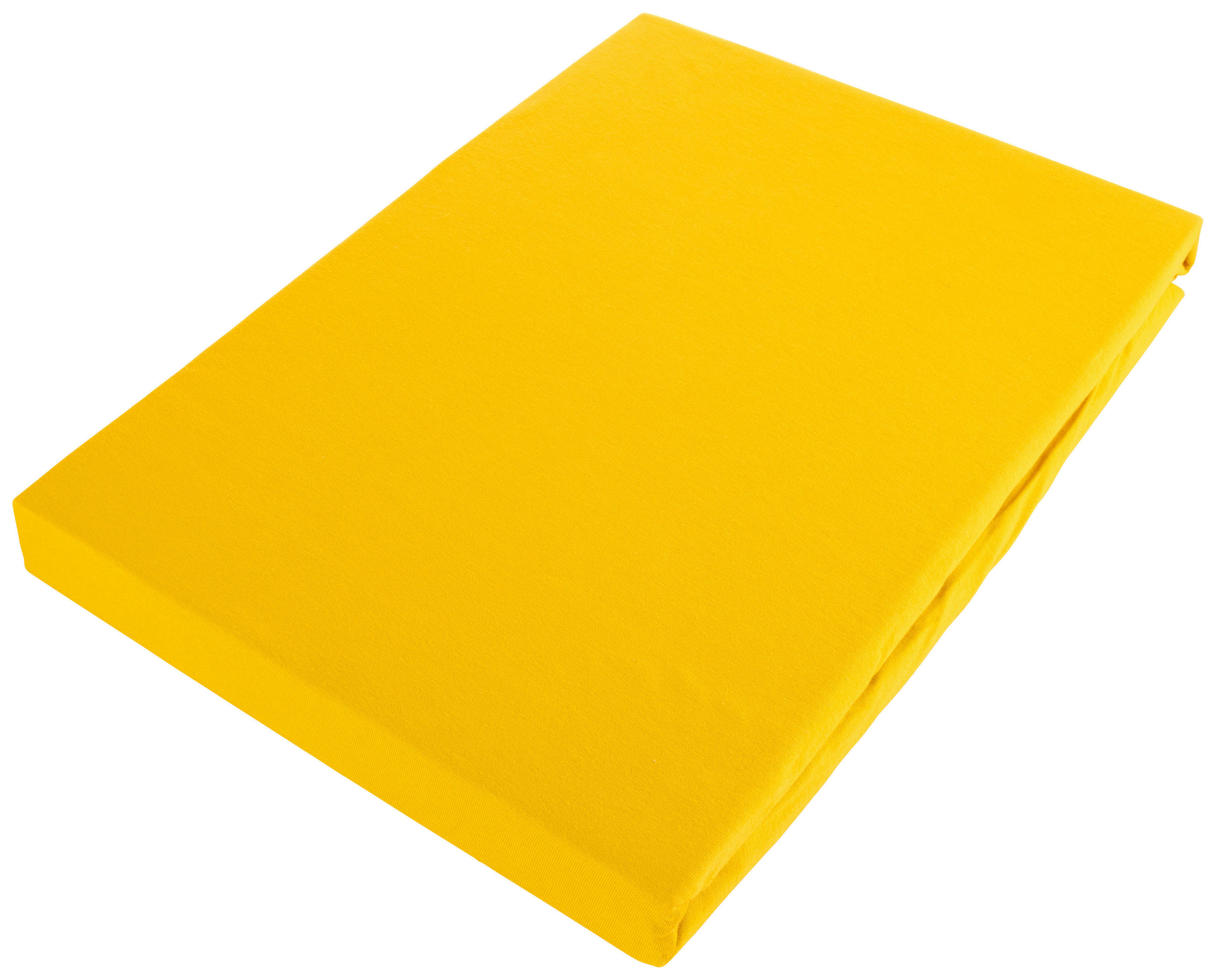 SPANNLEINTUCH 140-160/200 cm Jersey  - Goldfarben, Basics, Textil (140-160/200cm) - Novel