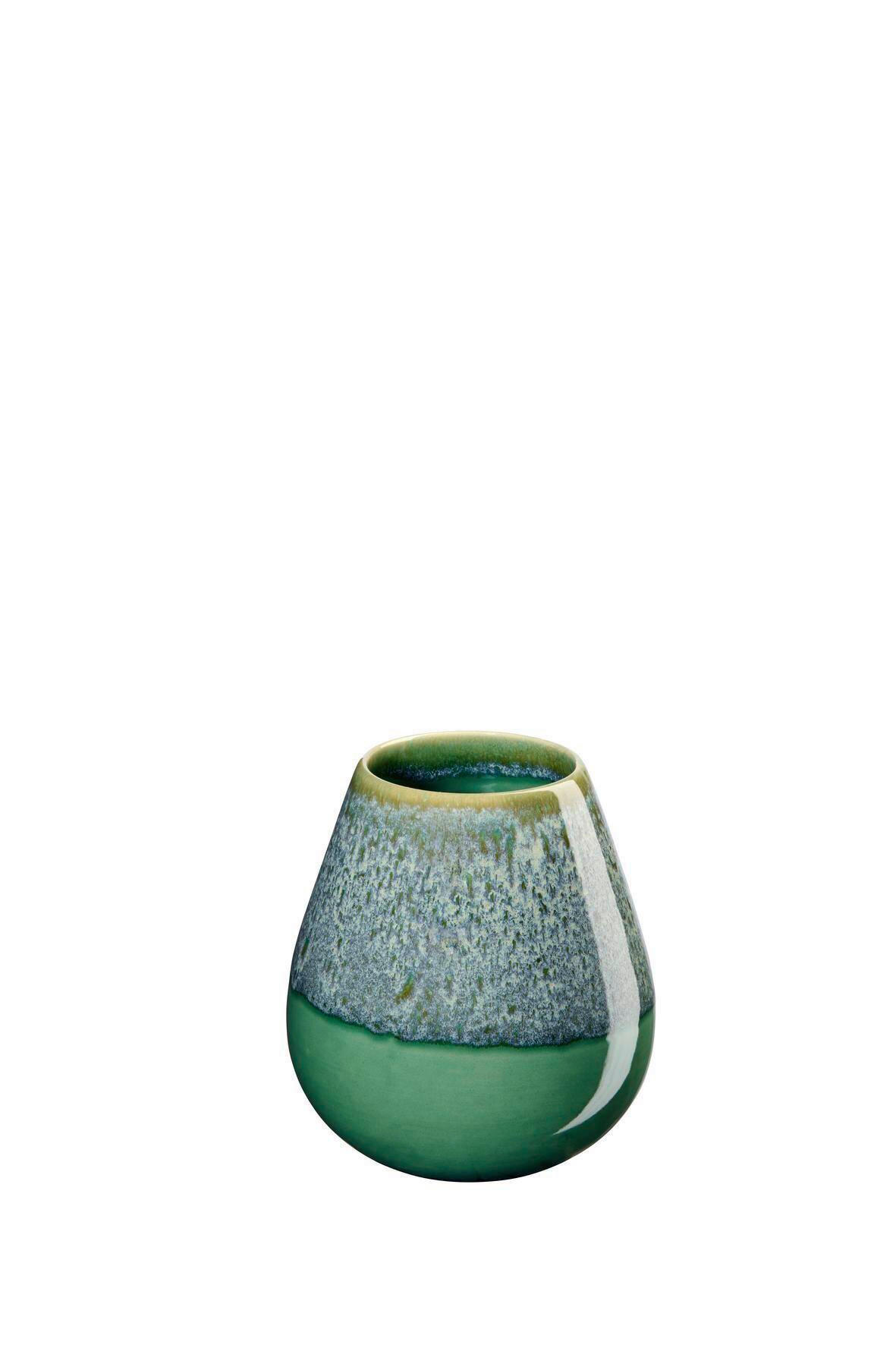 VASE il capriccio 18 cm  - Jadegrün, Trend, Keramik (9/18cm) - ASA