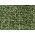 ECKSOFA  in Chenille Grün  280/170-195 cm  - Schwarz/Grün, Design, Textil/Metall (280/170-195cm) - Dieter Knoll