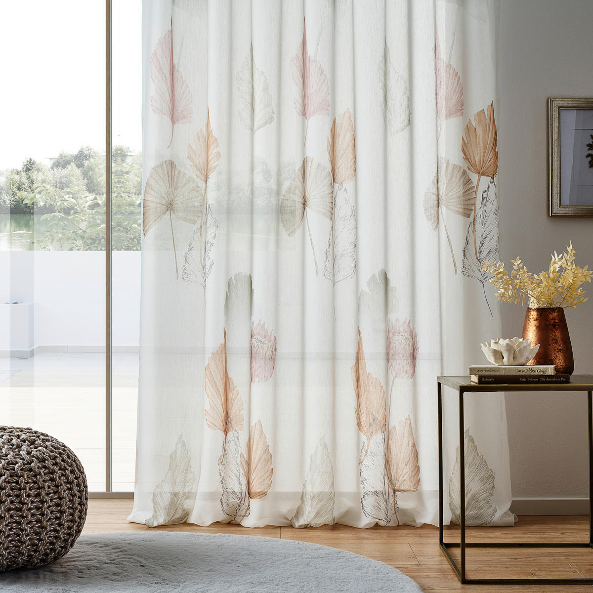 STORE per lfm  - Rotbraun, Design, Textil (300cm) - Esposa