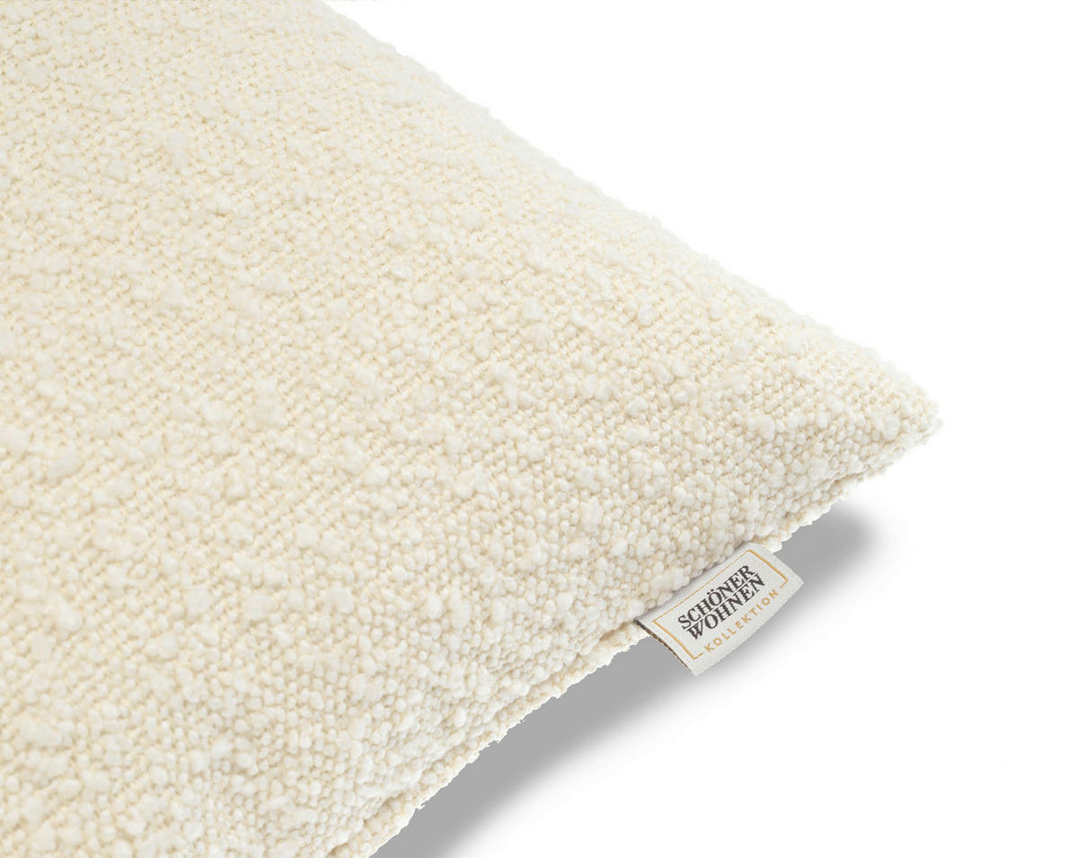KISSENBEZUG SW-BAY 43/43 cm  - Weiss/Creme, Basics, Textil (43/43cm) - Schöner Wohnen