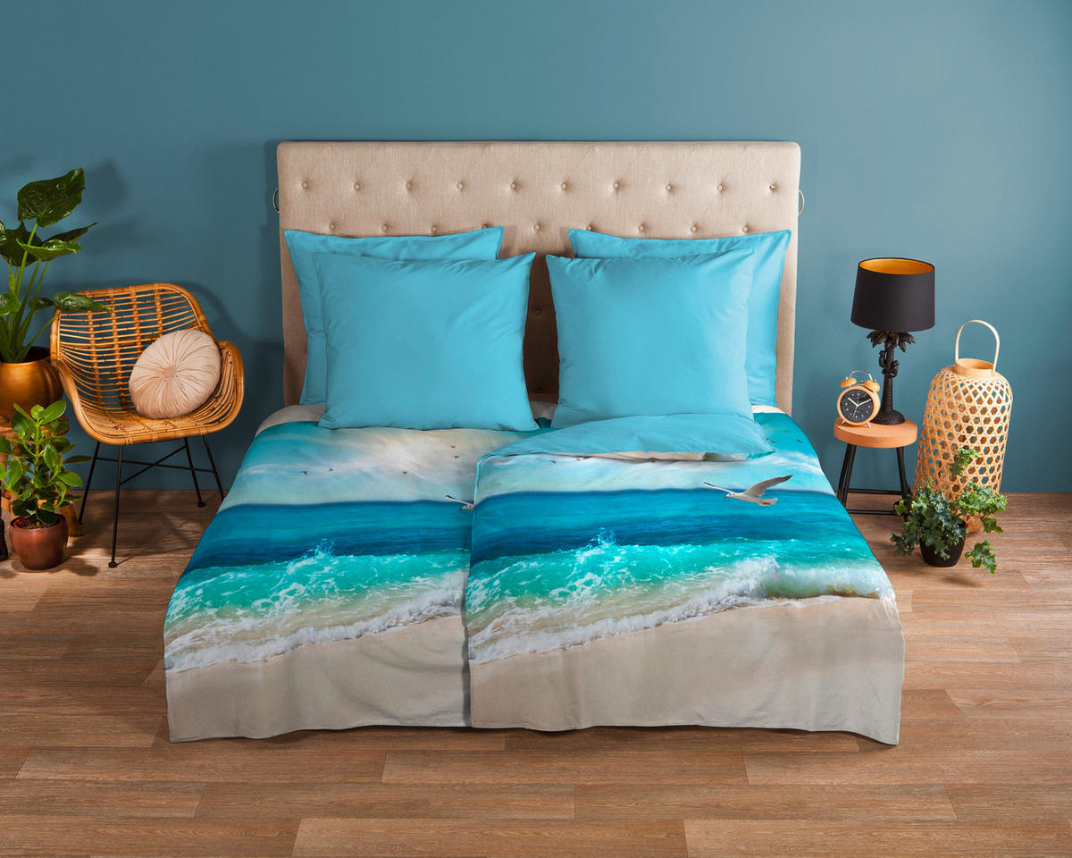 BETTWÄSCHE Good Morning Renforcé 140/200 cm  - Multicolor, Trend, Textil (140/200cm)