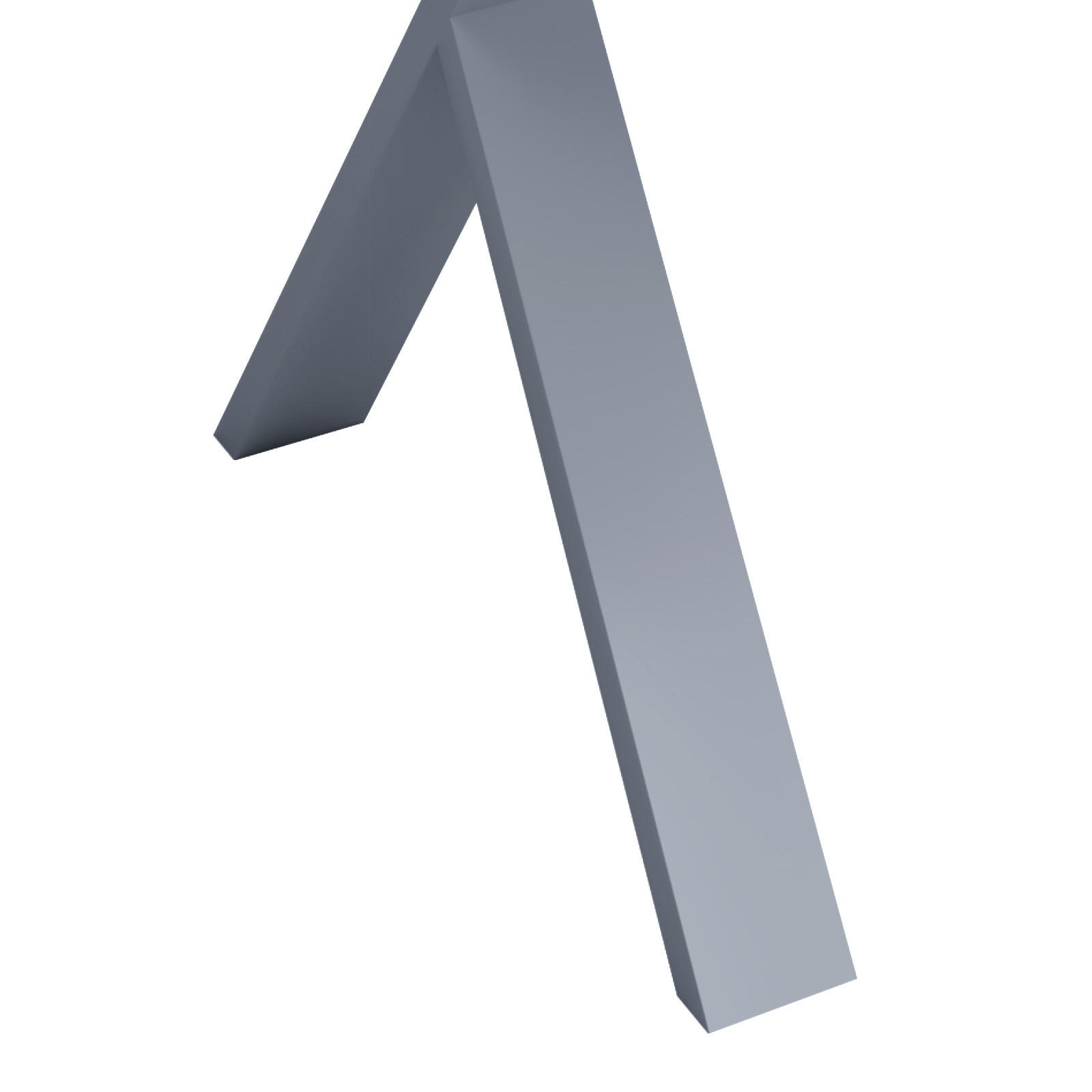 SKRIVBORD 140/50/76 cm  i vit, silver  - vit/silver, Modern, metall/trämaterial (140/50/76cm) - MID.YOU
