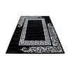 WEBTEPPICH 80/150 cm Miami Schwarz  - Schwarz, Trend, Textil (80/150cm) - Novel