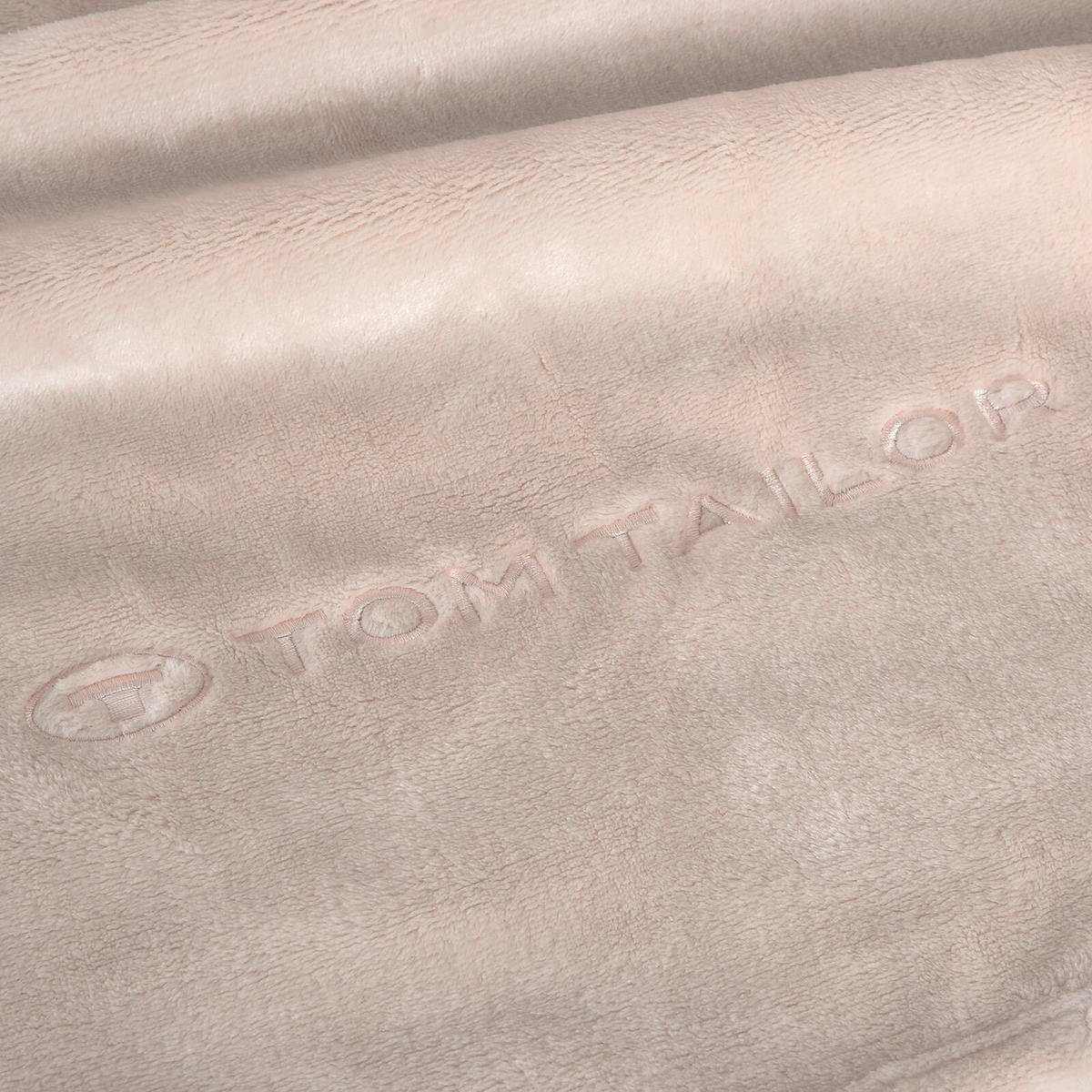 DECKE 150/200 cm  - Sandfarben, Basics, Textil (150/200cm) - Tom Tailor