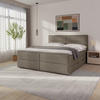 BOXSPRINGBETT 180/200 cm  in Beige  - Beige, Modern, Holz/Holzwerkstoff (180/200cm) - MID.YOU