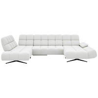 SOFFA i vävt tyg grå  - grå/svart, Design, metall/textil (343/355/172/172/176cm) - Belluti