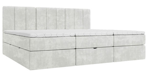FAMILIENBETT - Creme/Schwarz, Design, Holzwerkstoff/Kunststoff (270/200cm) - Esposa