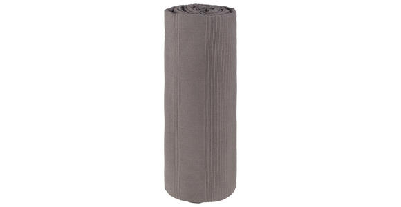 TAGESDECKE 220/240 cm - Anthrazit, Basics, Textil (220/240cm) - Boxxx