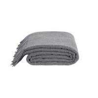 WOHNDECKE zoeppritz since 1828 140/190 cm  - Dunkelgrau/Anthrazit, KONVENTIONELL, Textil (140/190cm) - Zoeppritz