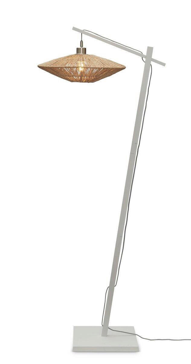 GOLVLAMPA GOOD&MOJO  62/40/150 cm    - vit/naturfärgad, Trend (62/40/150cm) - Good & Mojo