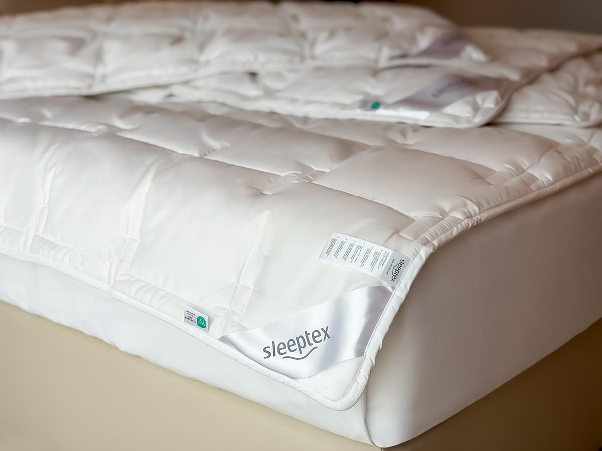 Pilotă Tot Timpul Anului  - alb, Basics, textil (140cm) - Sleeptex