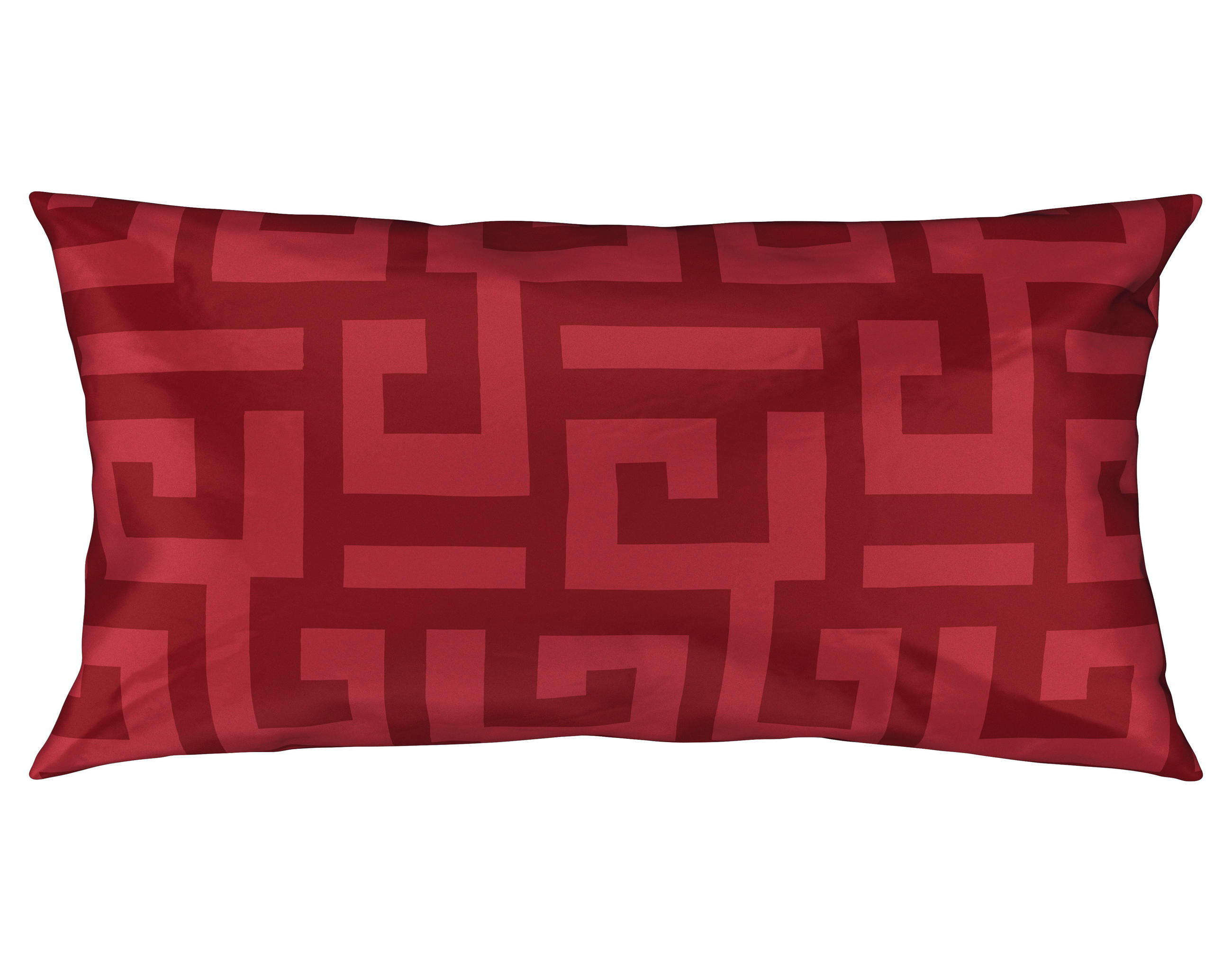KISSENBEZUG-SET Mila 40/80 cm  - Bordeaux, Basics, Textil (40/80cm) - Bio:Vio