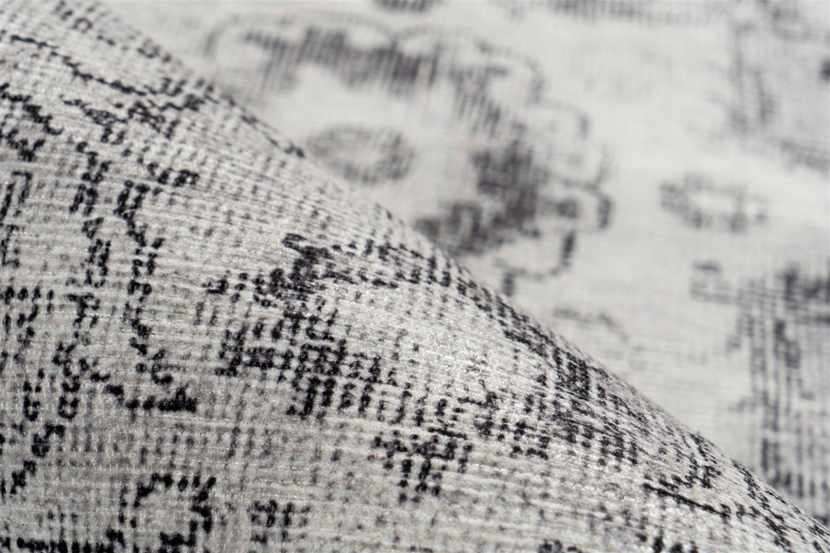 FLACHWEBETEPPICH 200/290 cm Vintage 8400 Hellgrau  - Hellgrau, Konventionell, Textil (200/290cm)