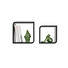 WANDREGALSET - Schwarz, Design, Holzwerkstoff (28/23/28/23/15cm) - Boxxx WANDREGALSET - Schwarz, Design, Holzwerkstoff (28/23/28/23/15cm) - Boxxx