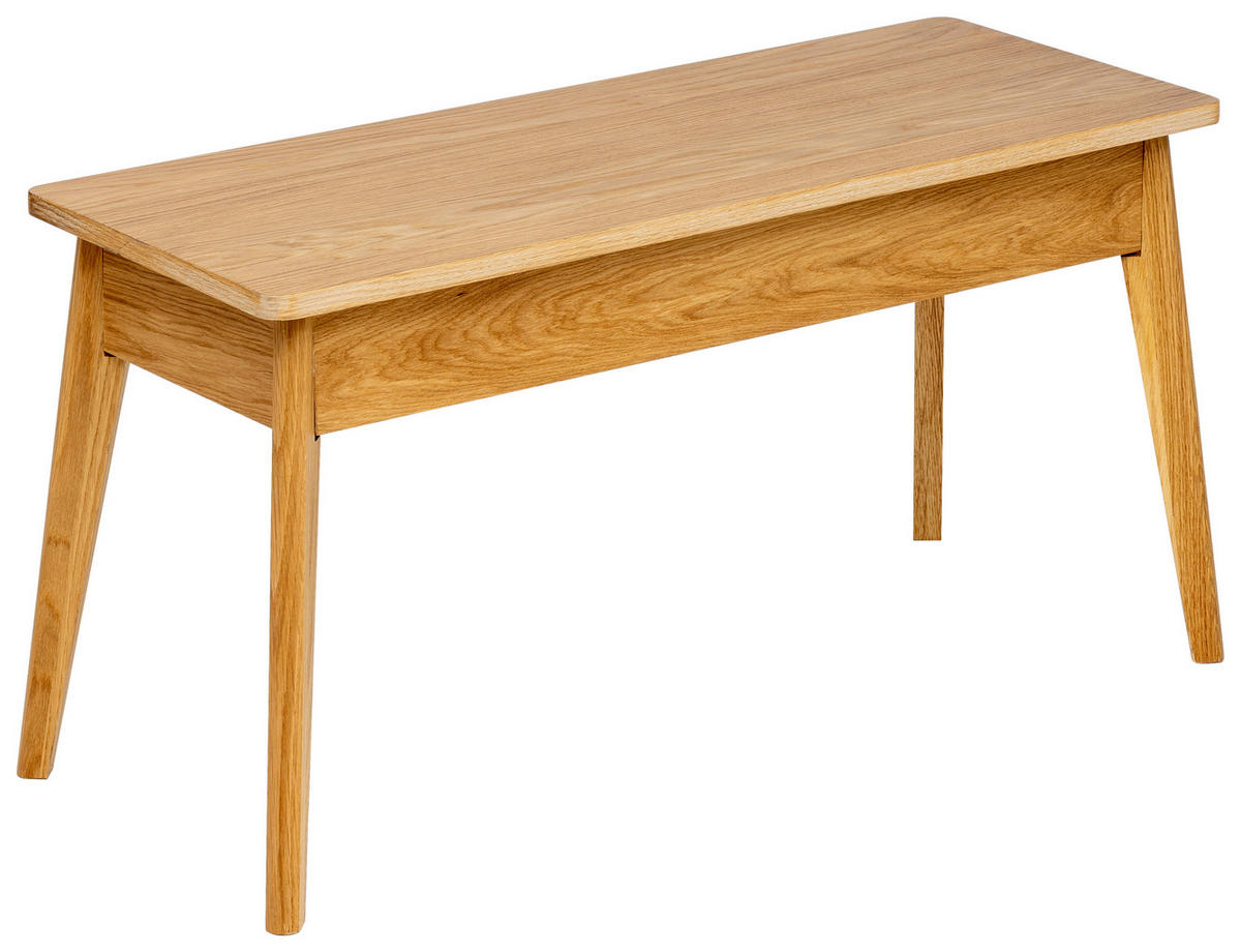 SEDACÍ LAVICE, kompozitní dřevo, 90/47/35 cm - přírodní barvy, Konvenční, kompozitní dřevo (90/47/35cm) - MID.YOU