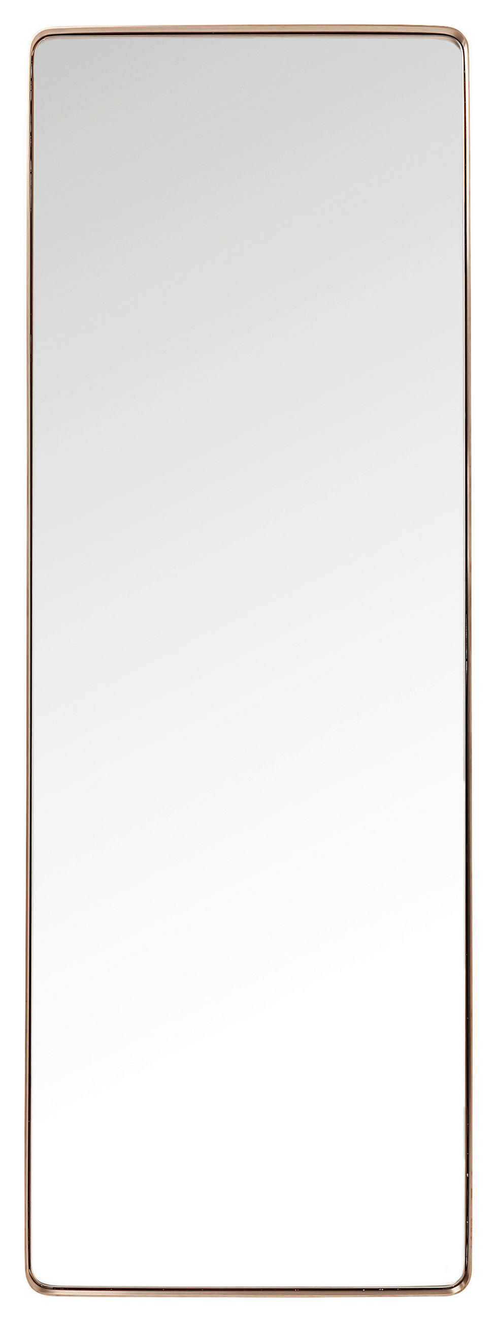WANDSPIEGEL 70/200/5 cm    in rechteckig  - Kupferfarben, LIFESTYLE, Glas/Metall (70/200/5cm) - Kare-Design