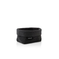 AUFBEWAHRUNGSKÖRBCHEN  - Anthrazit, Basics, Textil (10/9/15cm) - Blomus