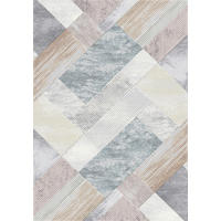 WEBTEPPICH 80/150 cm Catania Hellgrau, Beige  - Beige/Hellgrau, KONVENTIONELL, Textil (80/150cm)
