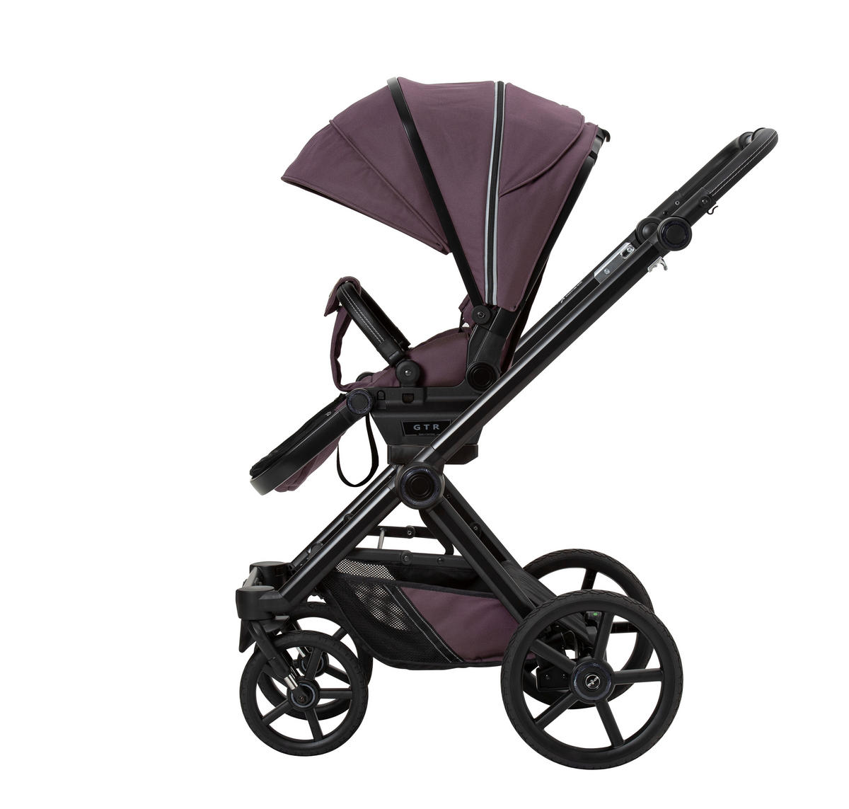 KINDERWAGENSET Outdoor Activity  - Aubergine, Basics, Textil (58/116/96cm) - Hartan