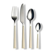 BESTICKSET  16 delar  - silver/cremefärgad, Basics, metall/plast - Echtwerk
