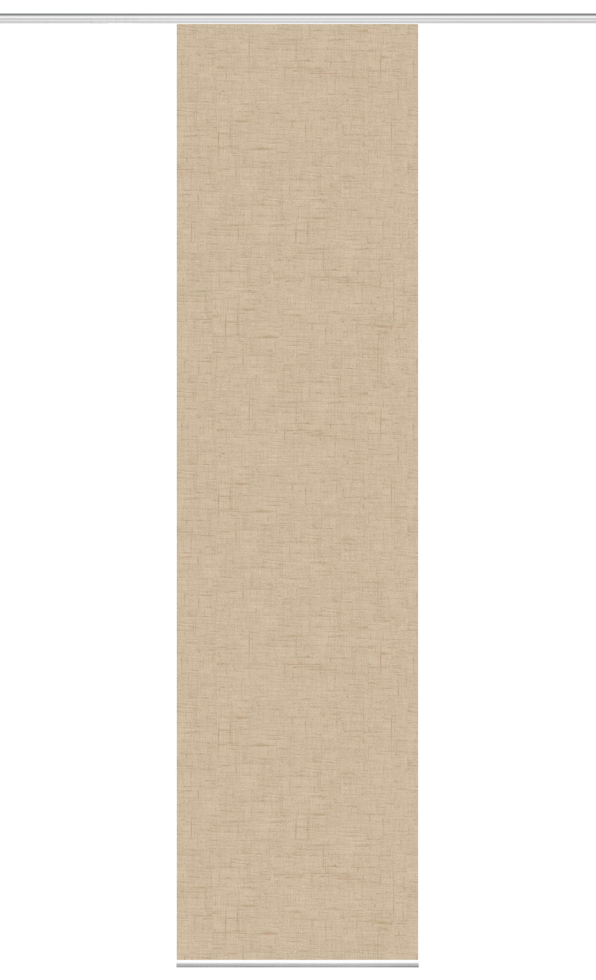 FLÄCHENVORHANG in Sandfarben blickdicht  - Sandfarben, ROMANTIK / LANDHAUS, Textil (60/245cm)