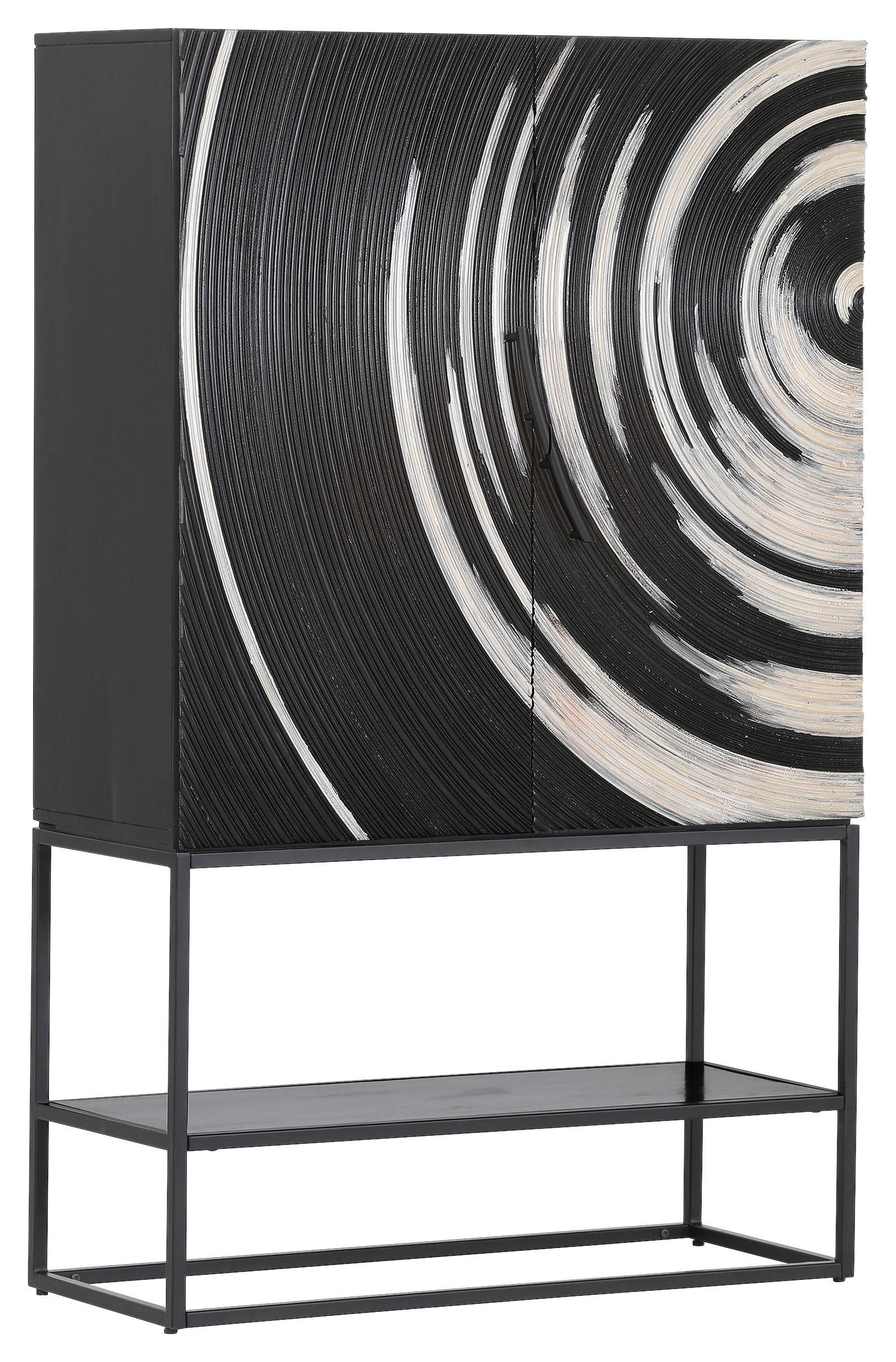 HIGHBOARD  in 100/160/44 cm  - Schwarz, Design, Holz/Holzwerkstoff (100/160/44cm) - Landscape