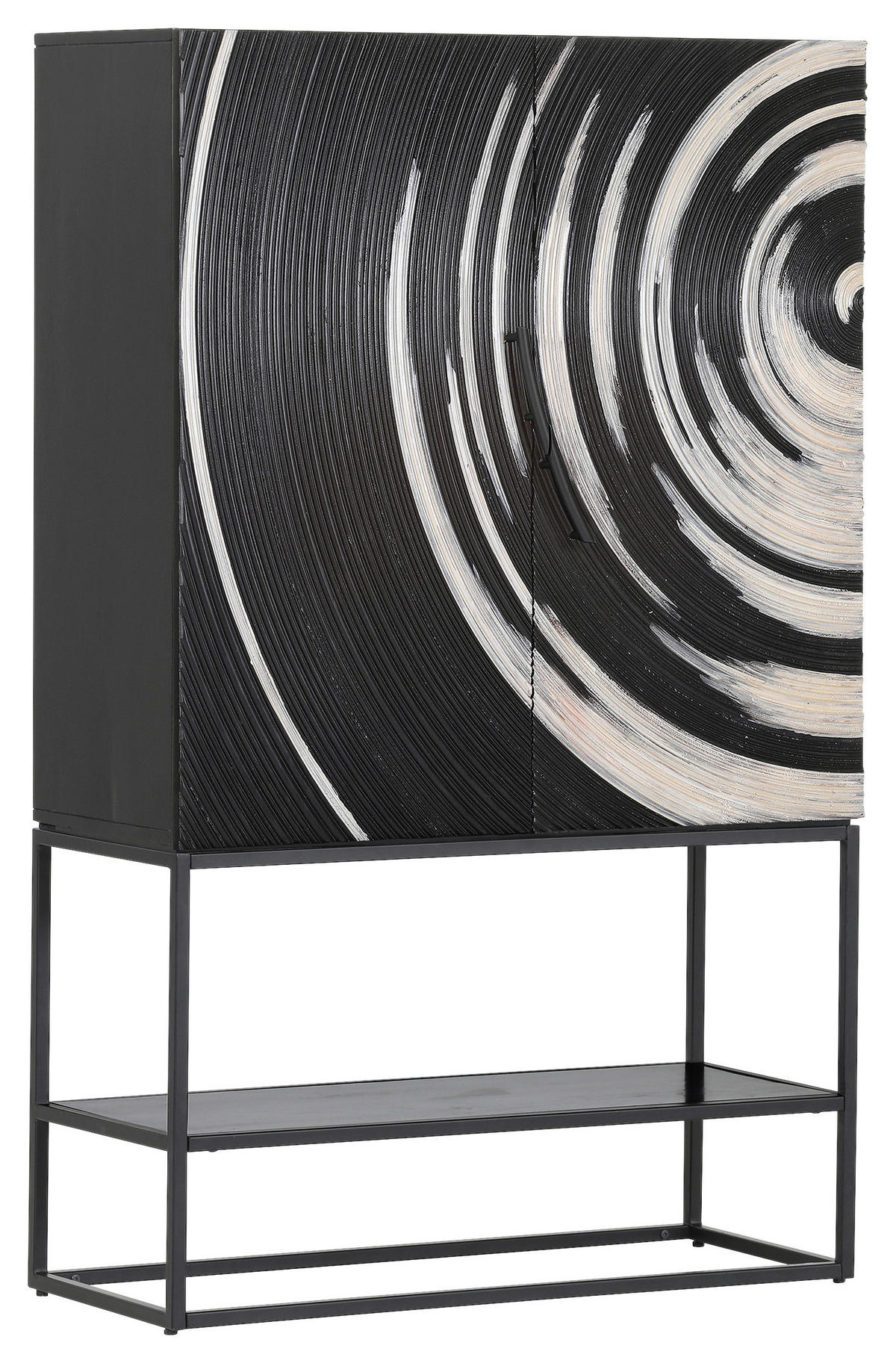 HIGHBOARD  in 100/160/44 cm  - Schwarz, Design, Holz/Holzwerkstoff (100/160/44cm) - Landscape