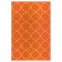 TEPIH ZA UNUTAR./VANJ. UPORAB 60/110 cm   narančasta  Berlin  - narančasta, Lifestyle, tekstil/plastika (60/110cm)