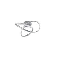 STROPNÍ LED SVÍTIDLO, 40/15 cm  - titanová, Basics, kov (40/15cm)