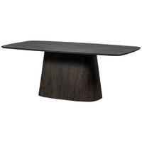 ESSTISCH rechteckig Dunkelbraun  - Dunkelbraun, Design, Holzwerkstoff (200/105/76cm) - Livetastic