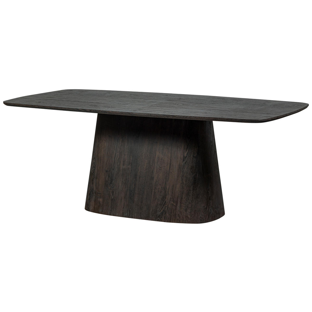 ESSTISCH rechteckig Dunkelbraun  - Dunkelbraun, Design, Holzwerkstoff (200/105/76cm) - Livetastic