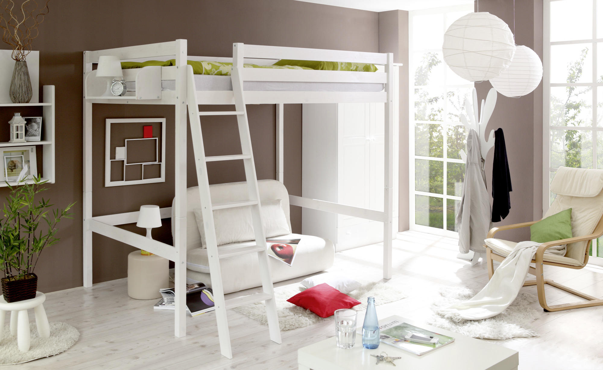 POGRAD - bela, Basics, les (140/200cm) - MID.YOU