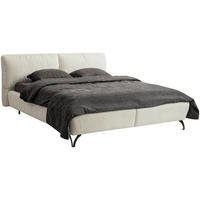 PAT TAPIțAT, bej - bej/negru, Modern, lemn/metal (160/200cm) - Esposa