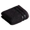 VENDÉGTÖRÖLKÖZŐ 30/50 cm fekete  - fekete, Design, textil (30/50cm) - Vossen