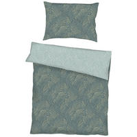 BETTWÄSCHE Ventura Makosatin 140/200 cm  - Mintgrün, Design, Textil (140/200cm) - Kaeppel