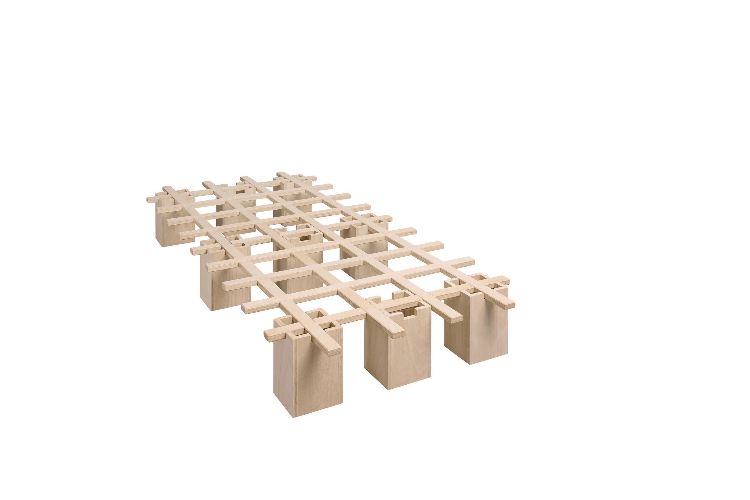 FUTONBETT 90/200 cm  in Buchefarben  - Buchefarben, Design, Holz (90/200cm) - Tojo