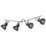 STRAHLER - Chromfarben/Grau, LIFESTYLE, Glas/Metall (12,5/22/83cm) STRAHLER - Chromfarben/Grau, LIFESTYLE, Glas/Metall (12,5/22/83cm)