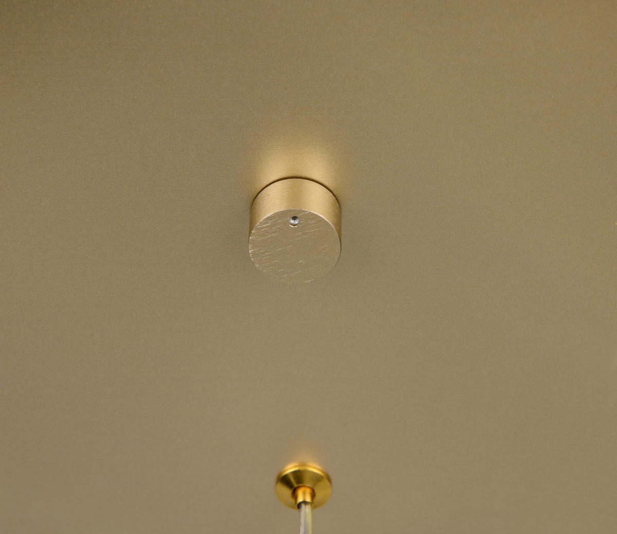 LED-PENDELLEUCHTE 100/20/150 cm    - Goldfarben, Design, Metall (100/20/150cm) - Trio Leuchten